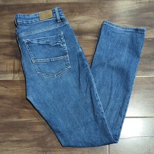 BKE Payton Mid-Rise Straight Denim Jeans